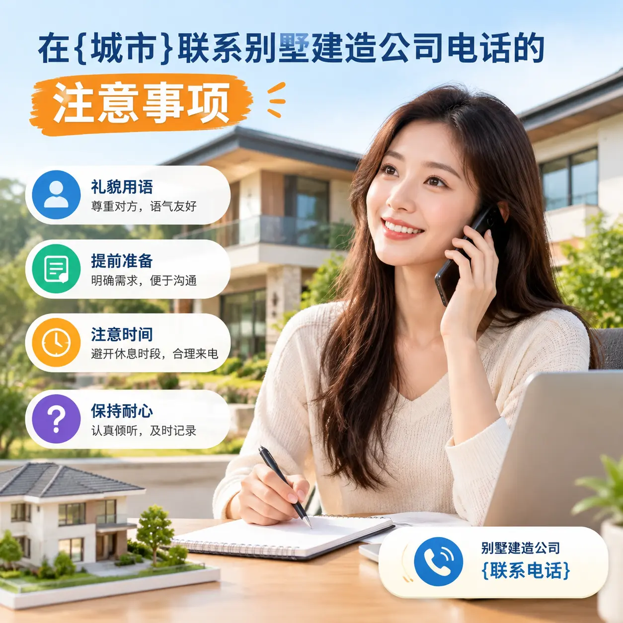 在云岩联系别墅建造公司电话的注意事项