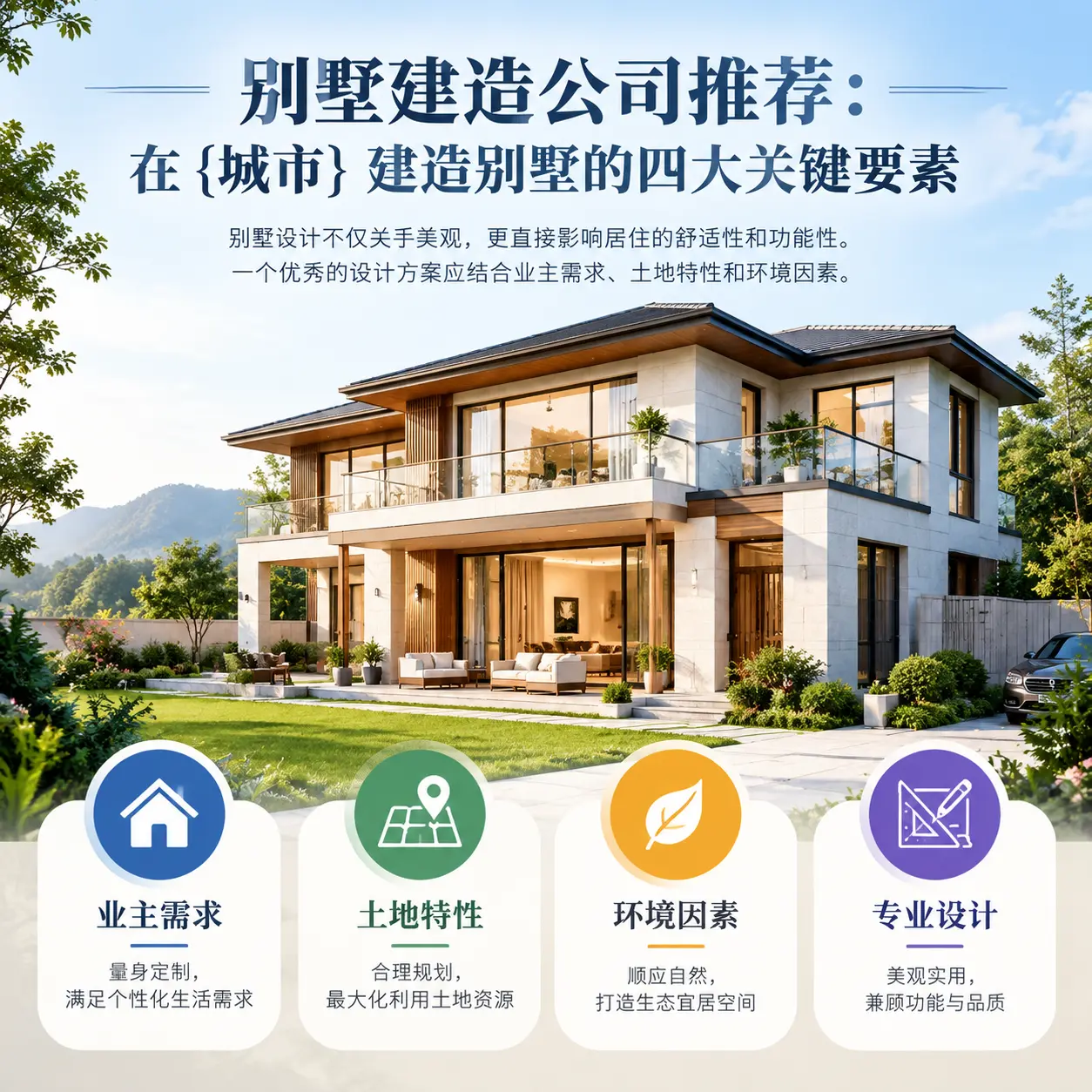别墅建造公司推荐：在 云岩 建造别墅的四大关键要素