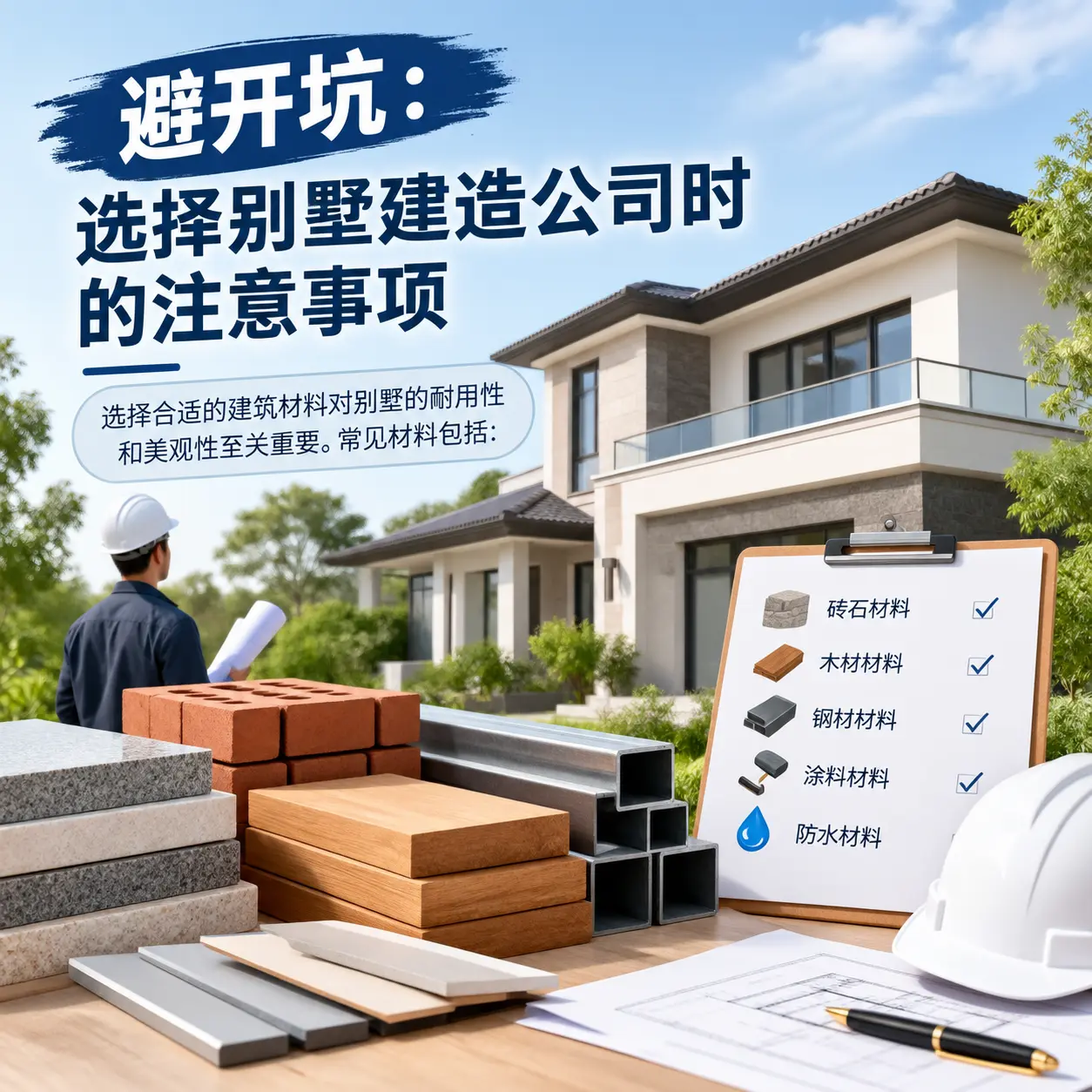 避开坑:选择 云岩 别墅建造公司时的注意事项