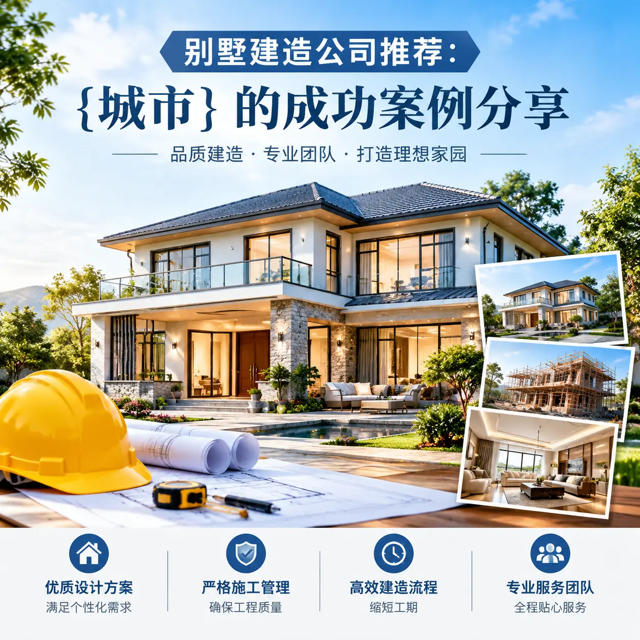 别墅建造公司推荐： 云岩 的成功案例分享