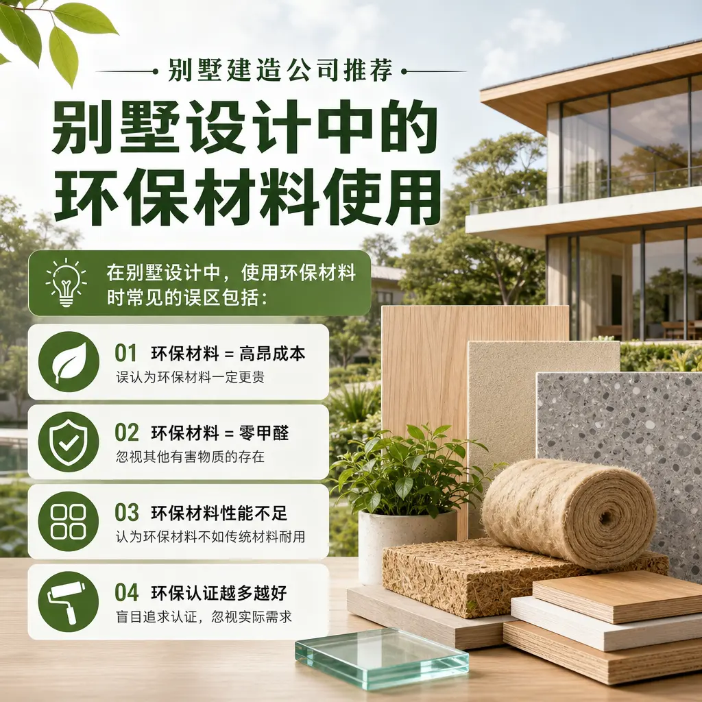 别墅建造公司推荐: 云岩 别墅设计中的环保材料使用
